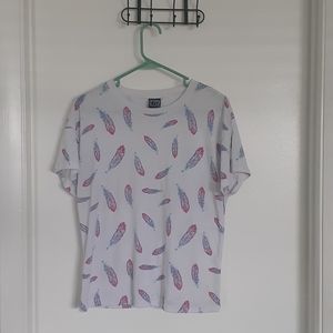 Modern Lux Feather Baby Tee